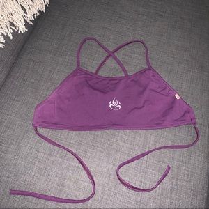 Shakti crossback bikram top